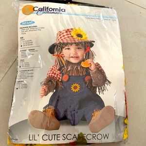 NEW NEW scarecrow baby costume
